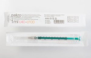 Инсулиновые шприцы 100IU 1ml 10шт фото