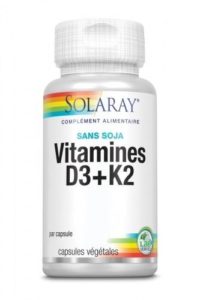 Solaray D3 и K2 60 капсул фото