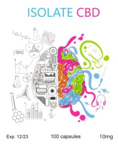 Isolate CBD 100 капсул для лечения широкого спектра заболеваний фото